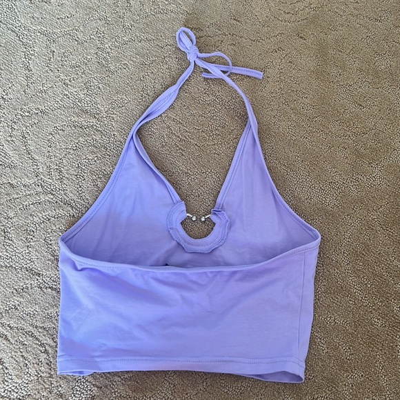 Purple halter top - Picture 3 of 3